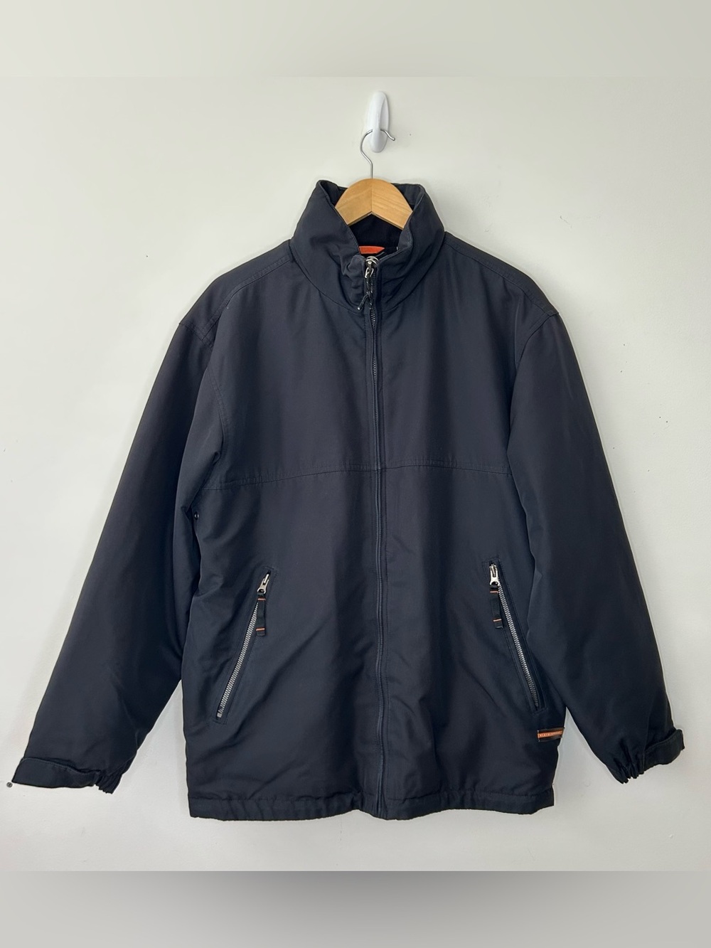 Weatherproof Jacket Men’s Navy Blue Medium Full Zip